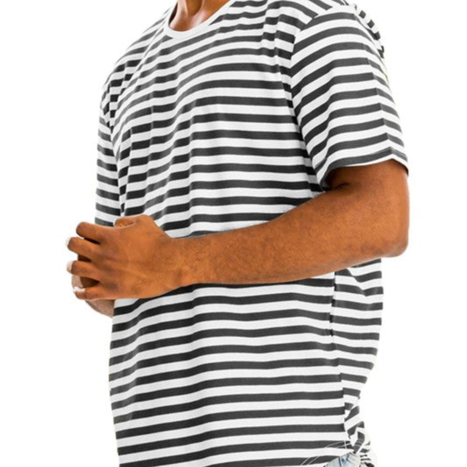 black stripe shirt