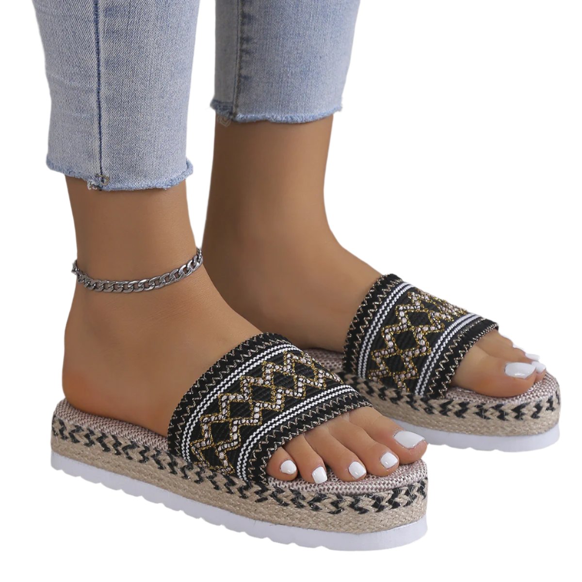 Open Toe Platform Sandals
