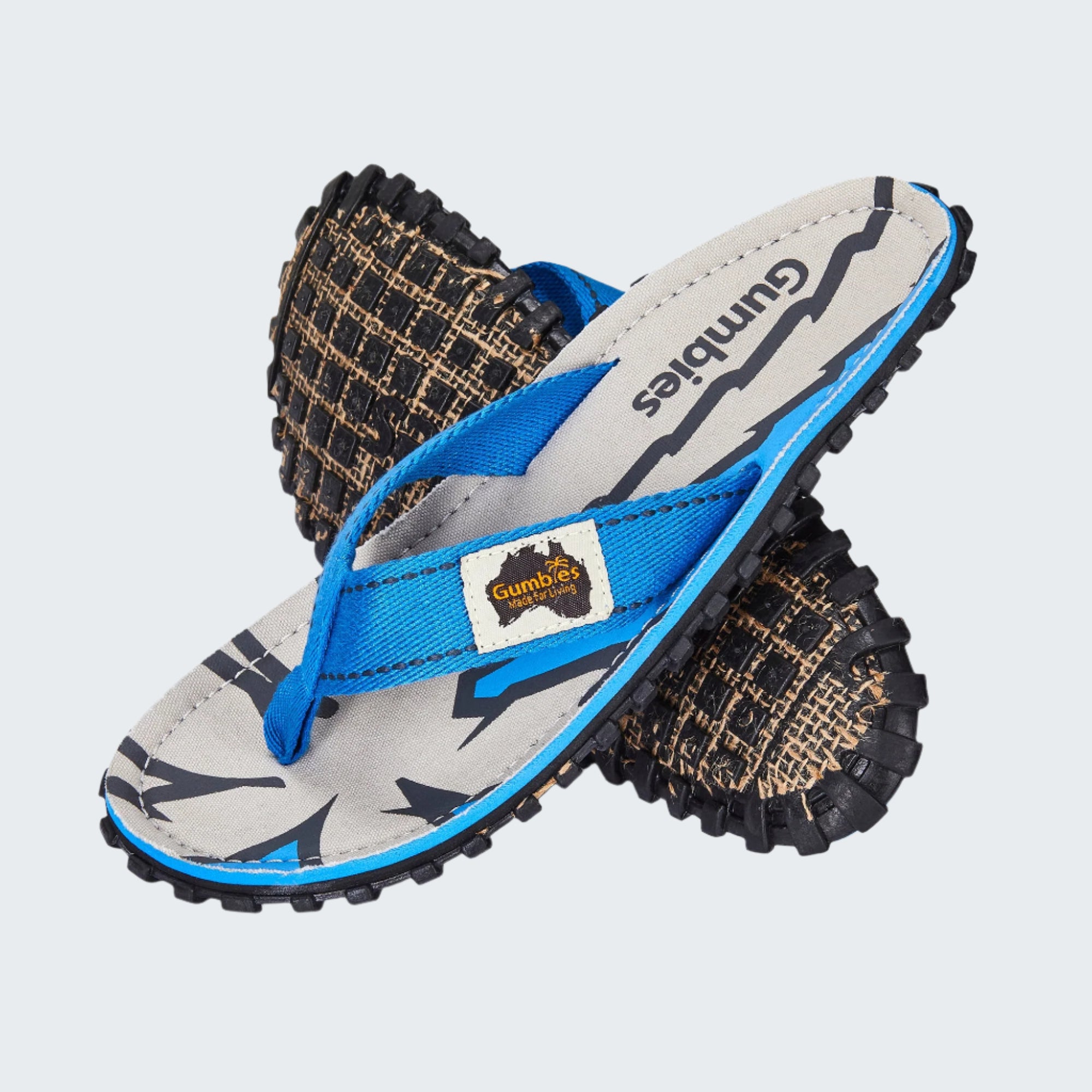 Islander Flip-Flops - Women's - Blue Palms