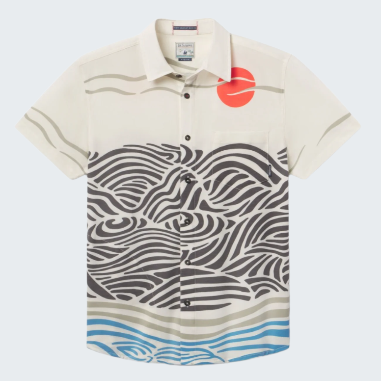 Red Sun Over Black Hills Vagabond Button Up