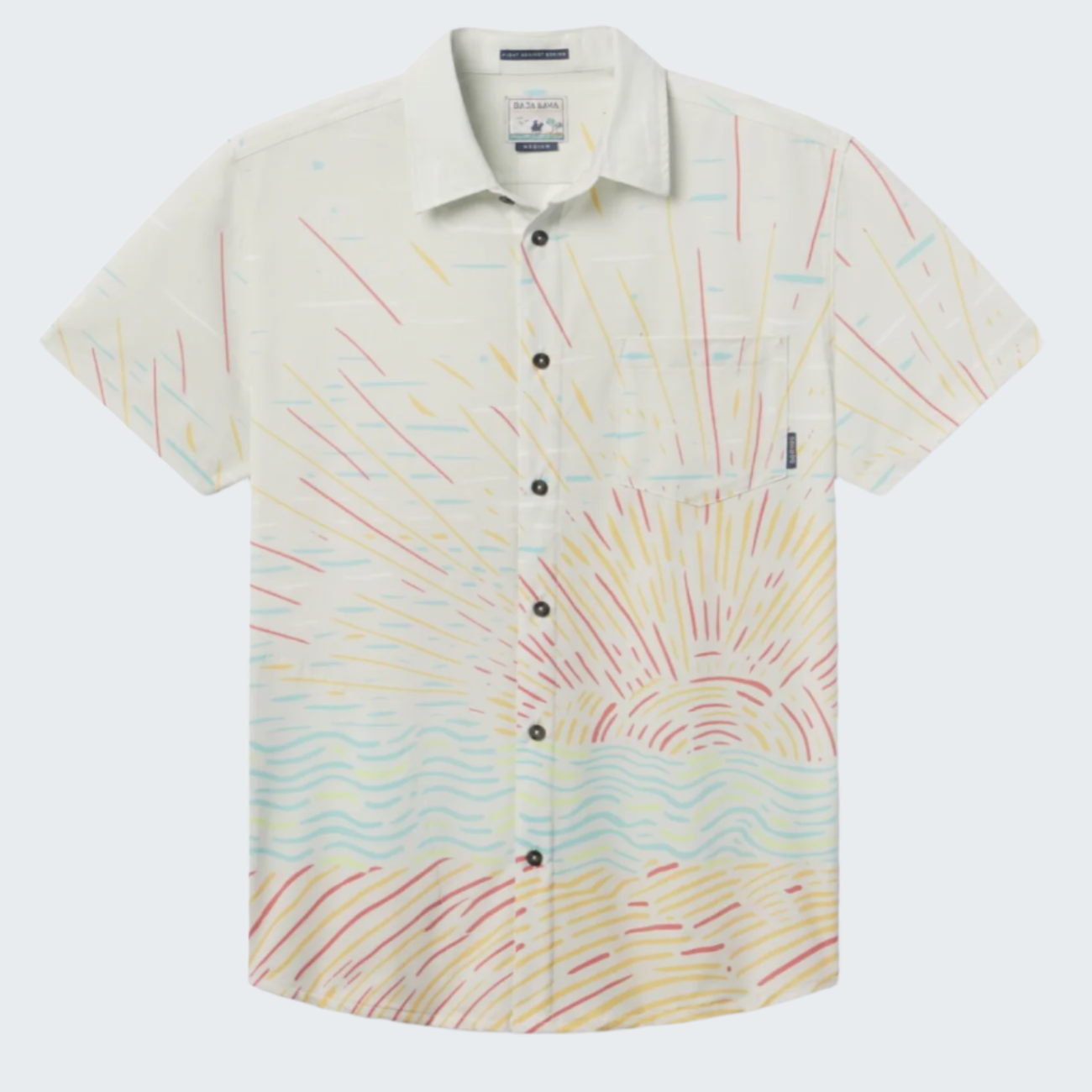 Vagabond Sunburst Cream Button Up