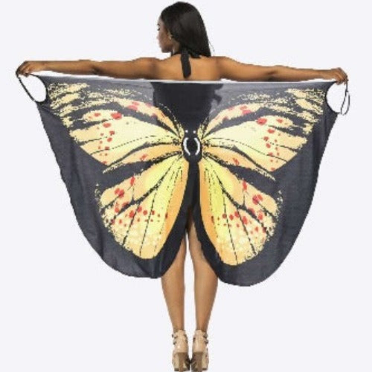 Butterfly Spaghetti Strap Cover Up - Sun of the Beach Boutique