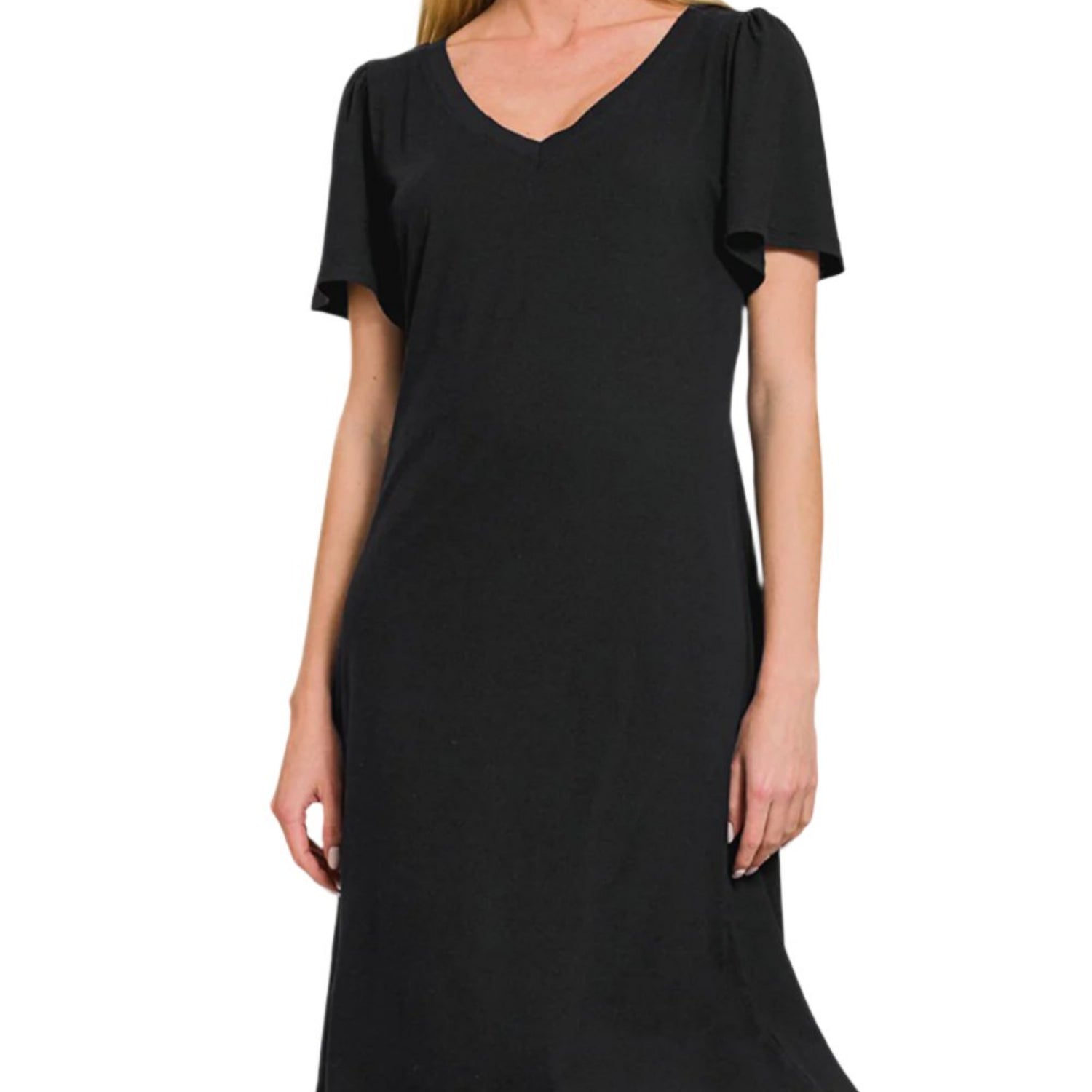 black dress