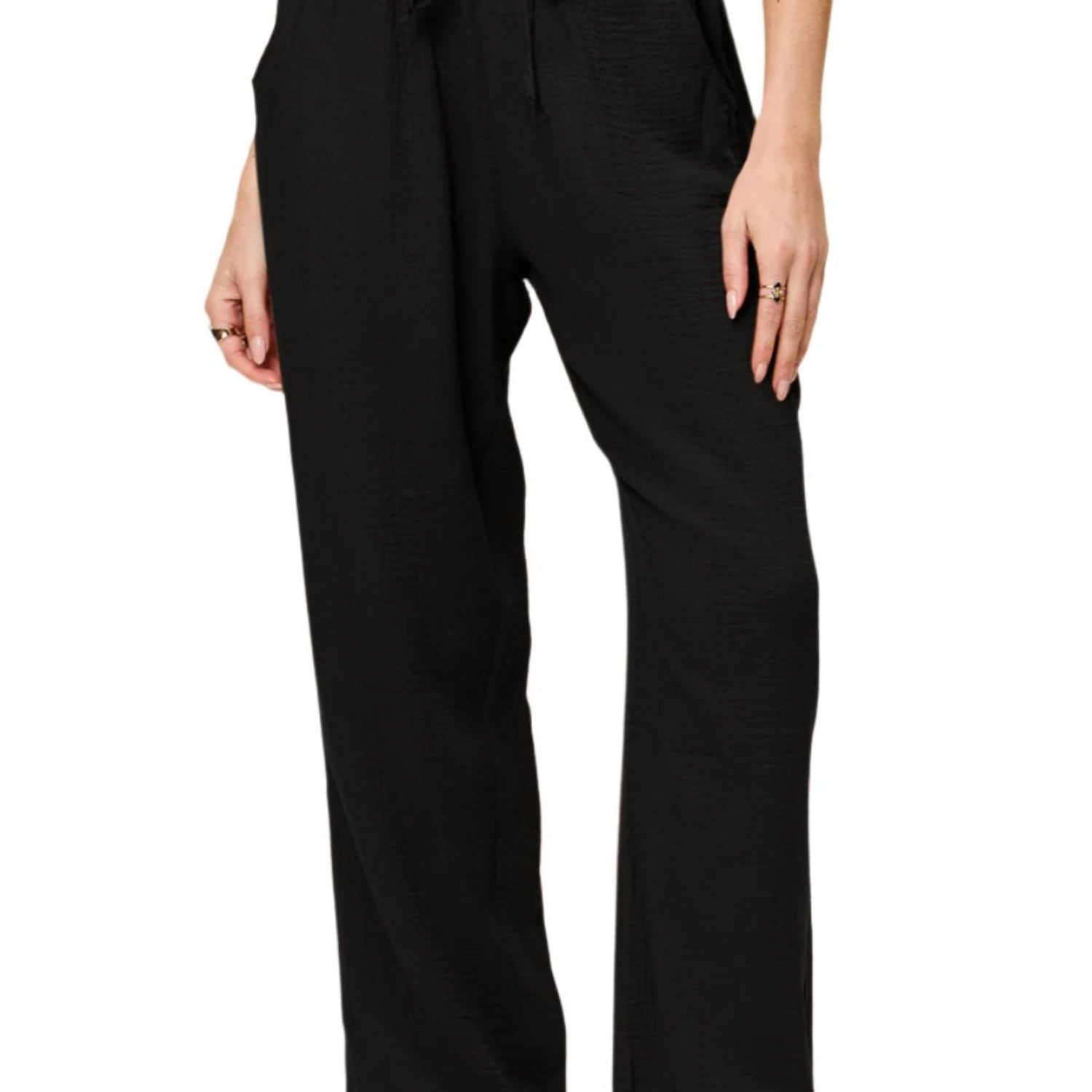black pants