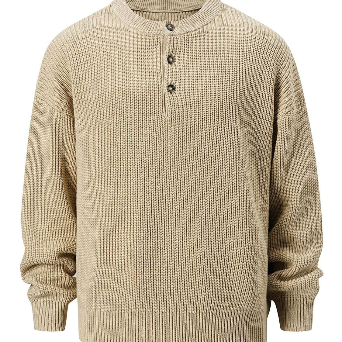 Round Neck Long Sleeve Sweater