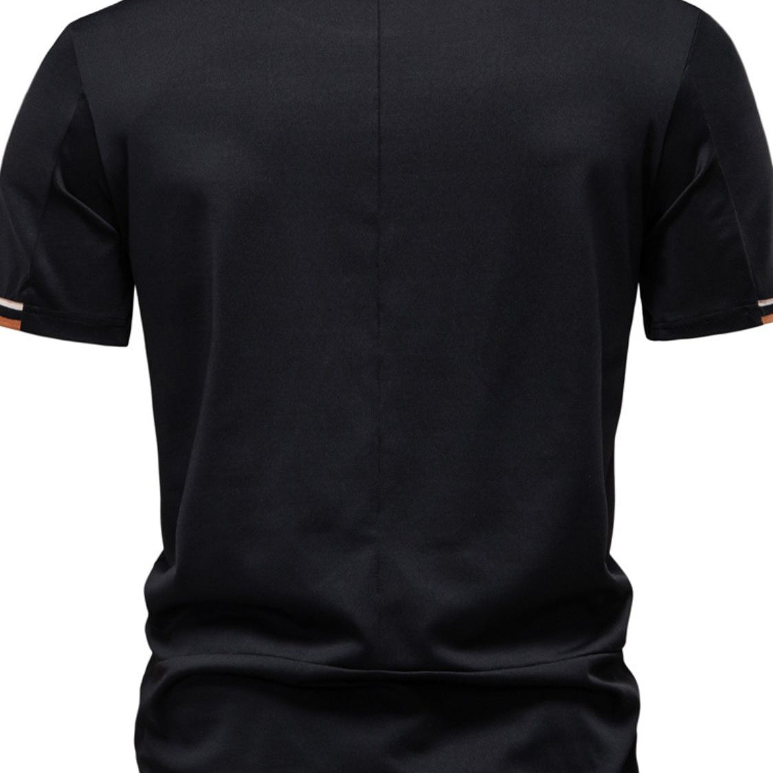Men's Embroidered Round Neck T-Shirt