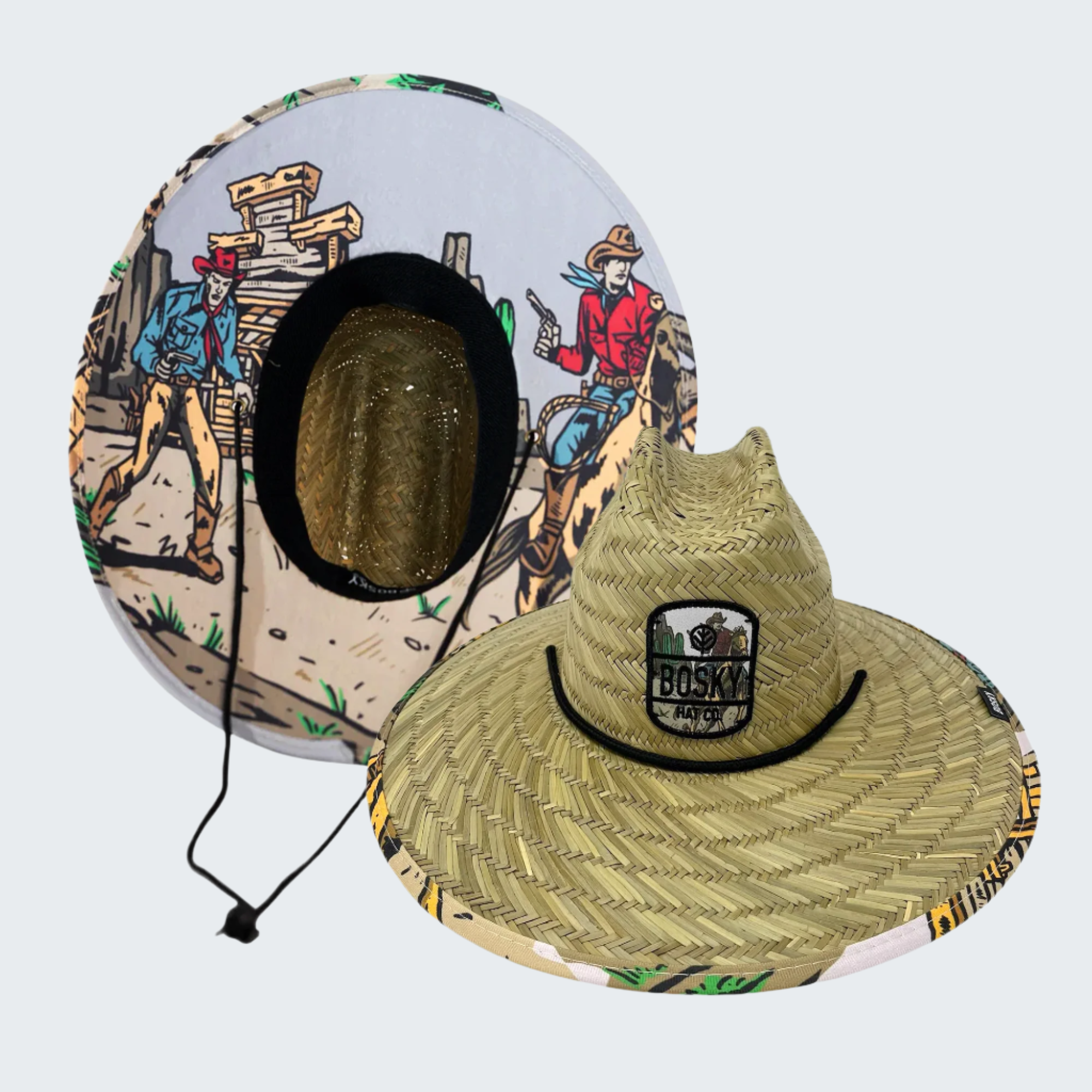 Wild Wild West Straw Hat