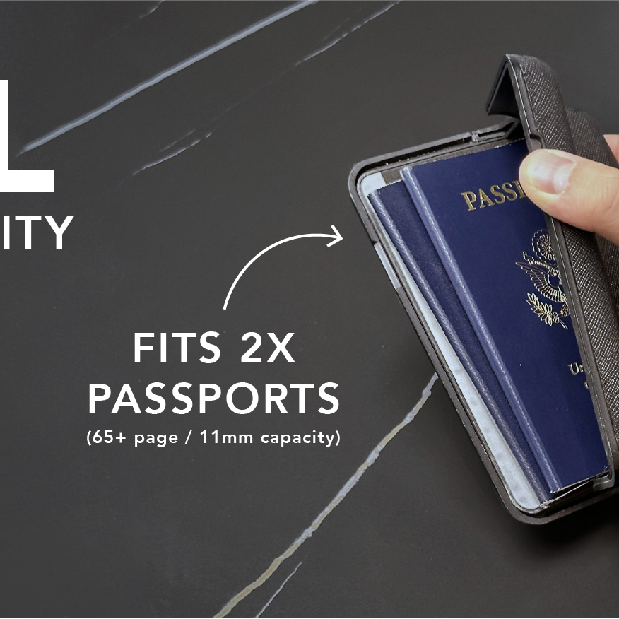 Dash Wallets Passport Shell 2.0 - Ultralite Travel Wallet