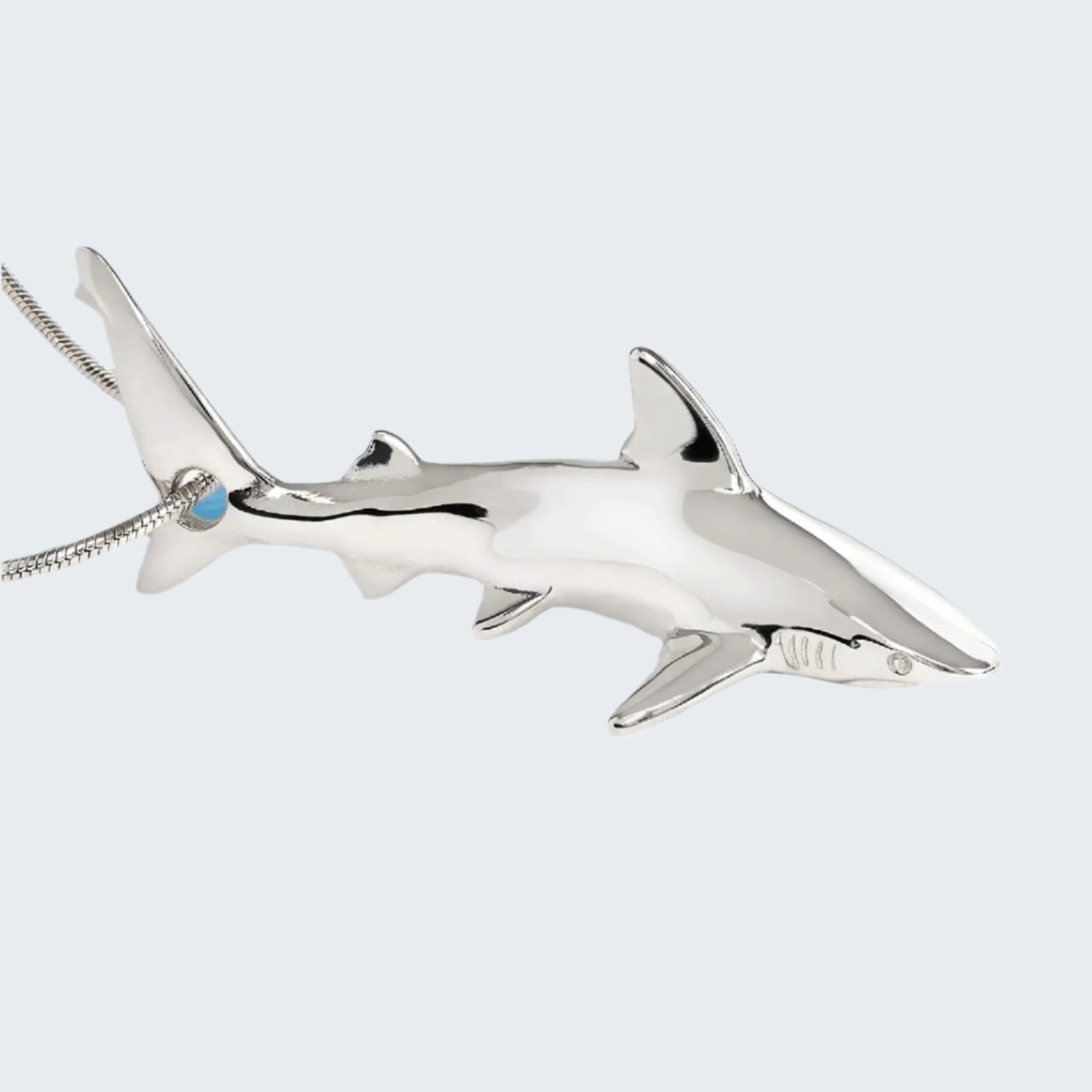 Shark Necklace for Women Sterling Silver