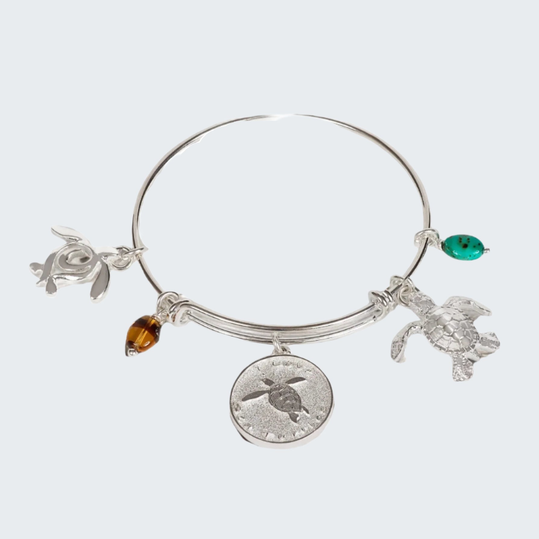 Sea Turtle Bangle Bracelet