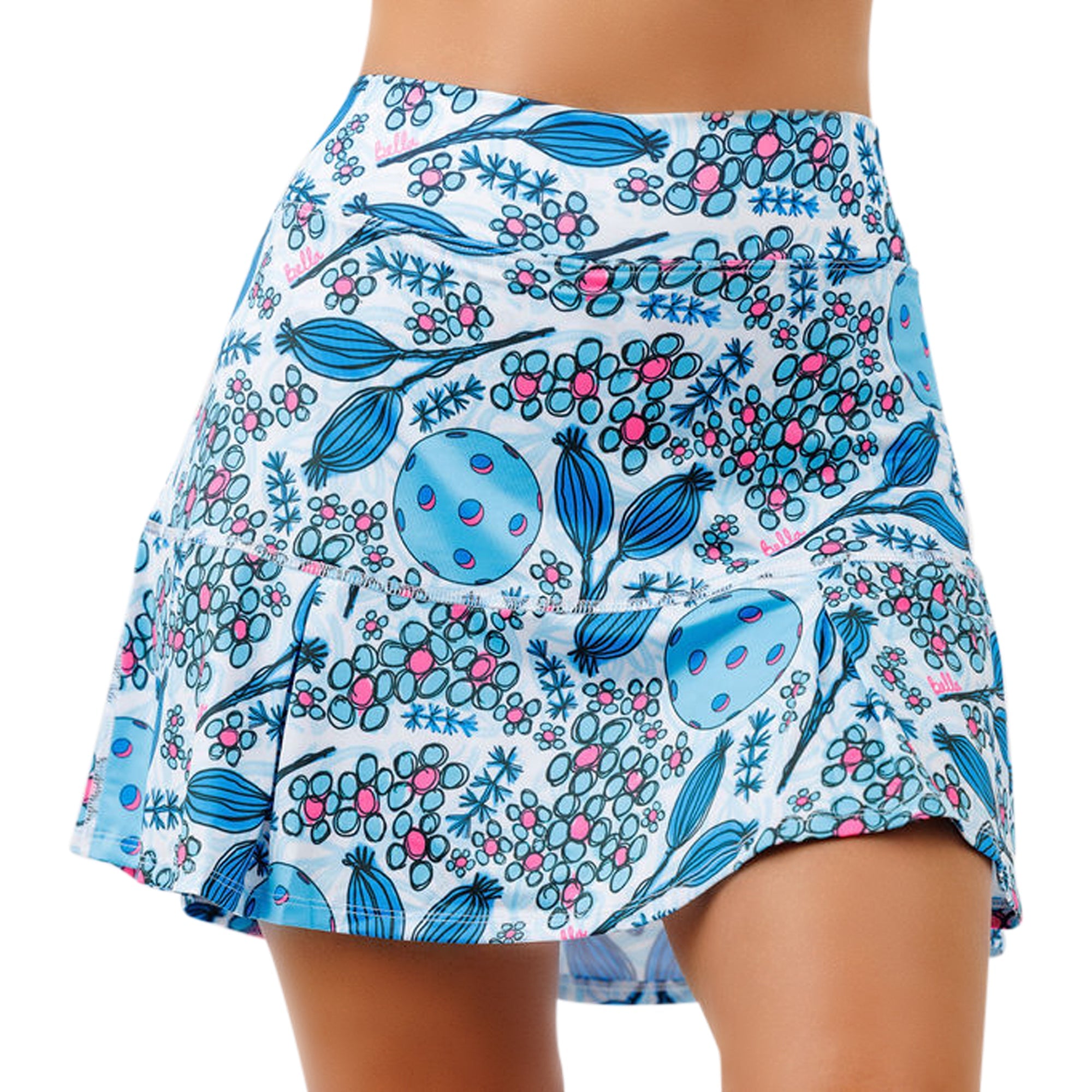 Pickleball Bella Drop Pleat Skort Bloomers