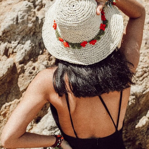 Evie Straw Sun Hat
