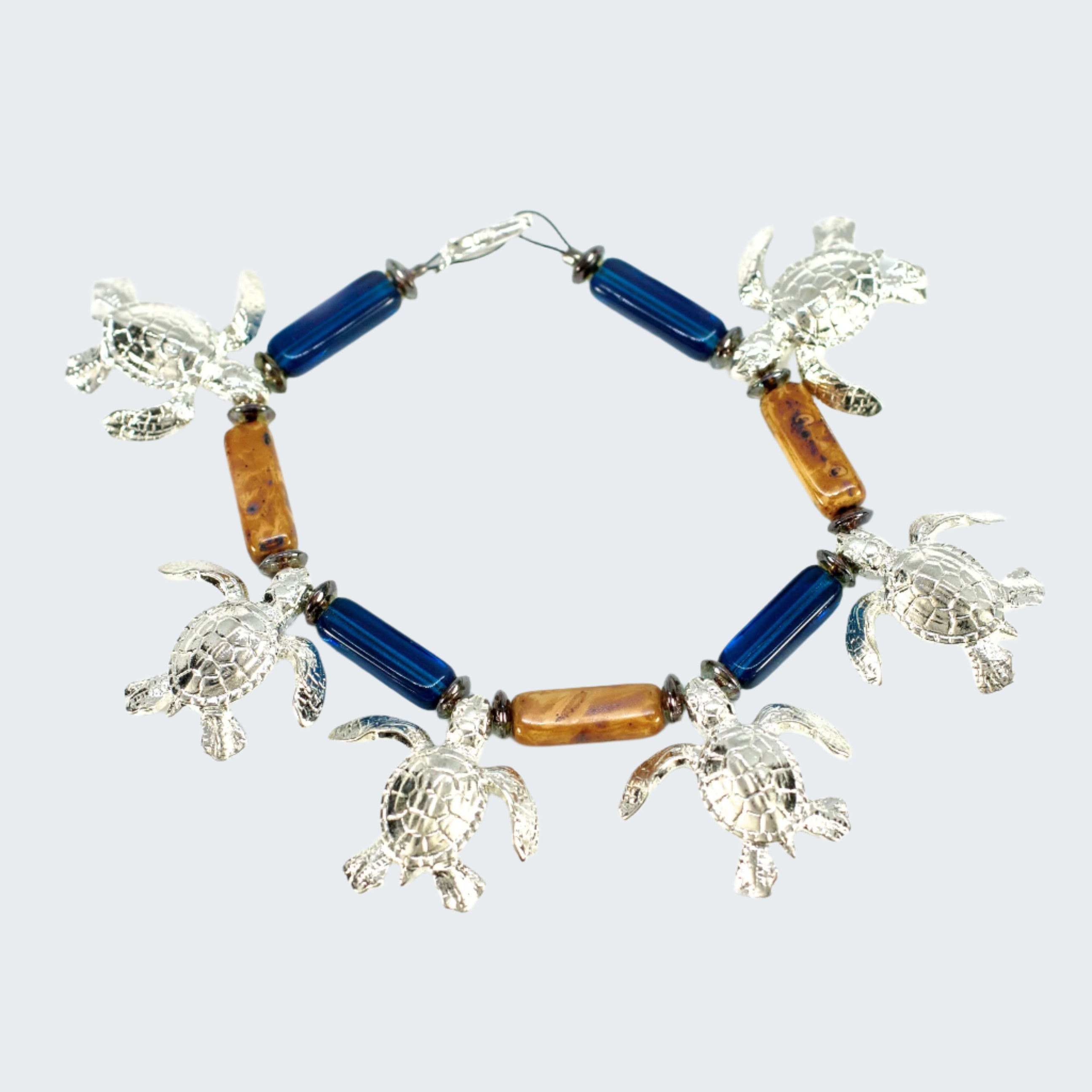 Sea Turtle Charm Bracelet for Women