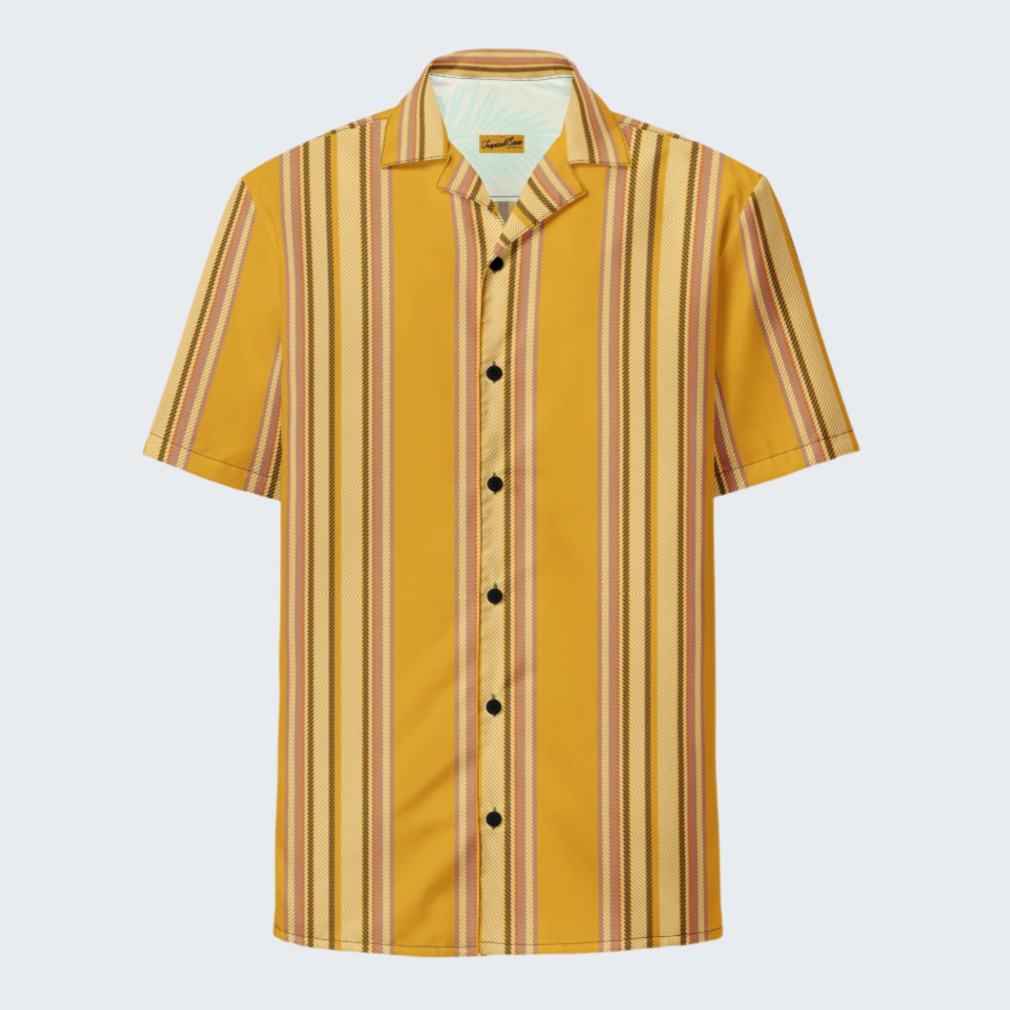 Golden Sands Retreat Performance Button Down Shirt
