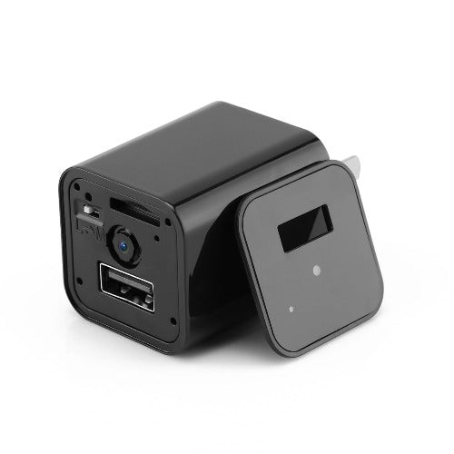 Hidden Camera USB Charger Home Security