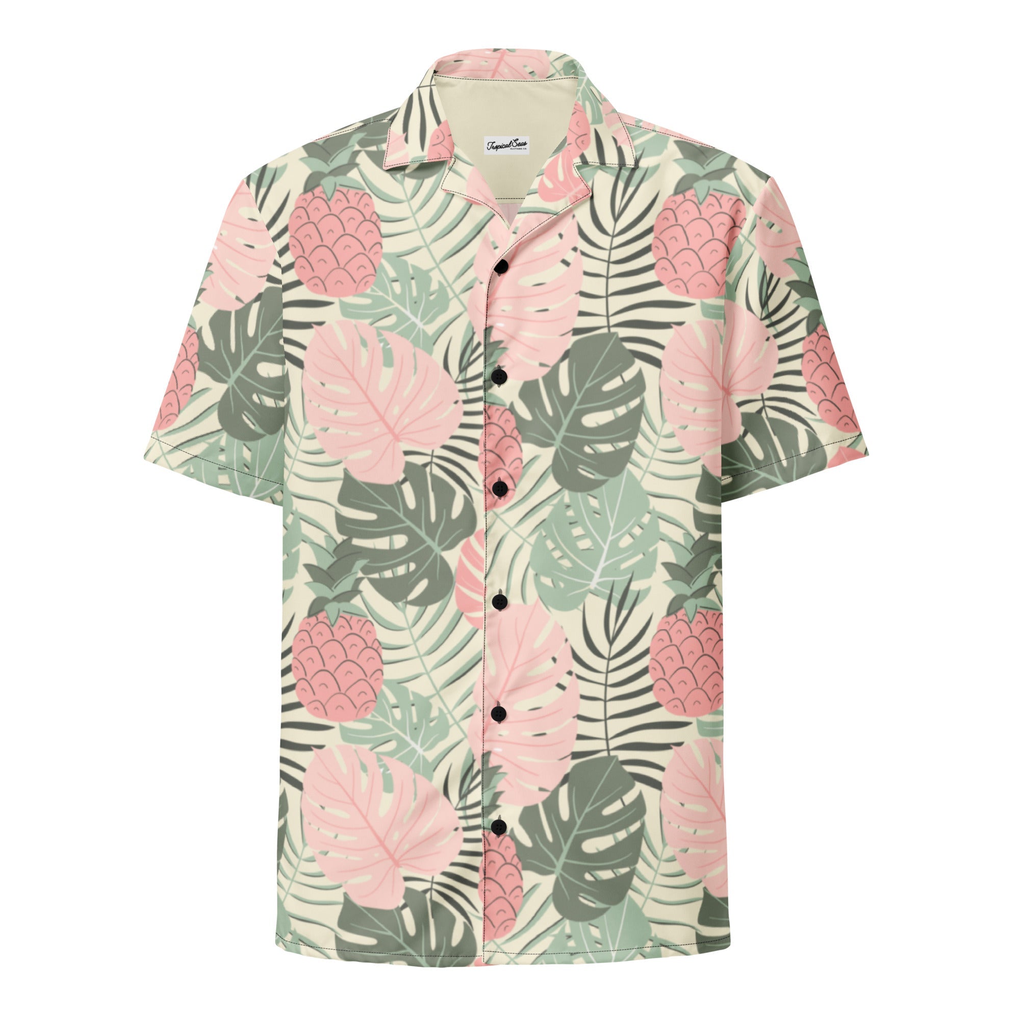 Pineapple Paradise Button Down Hawaiian Shirt