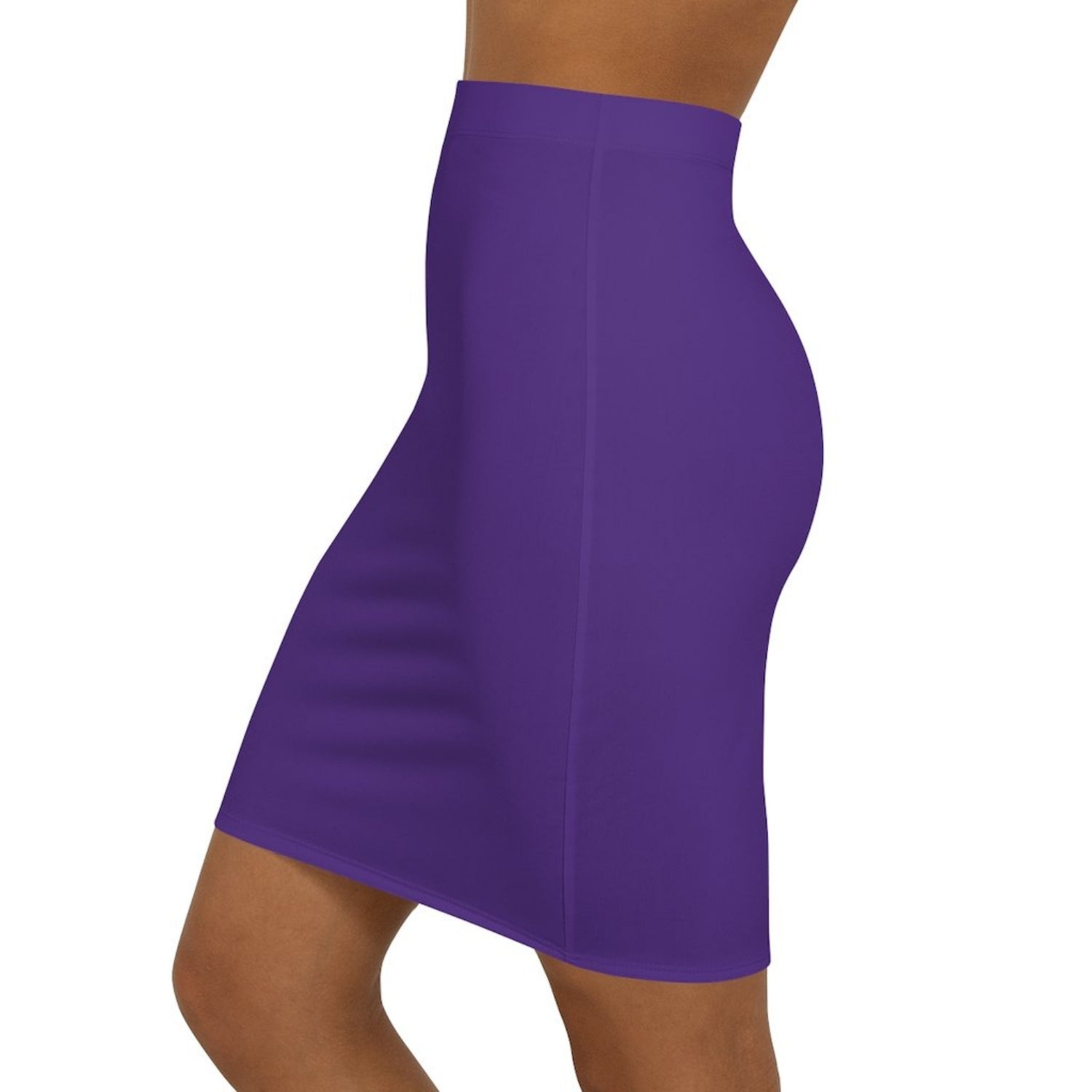 Purple Pencil Skirt