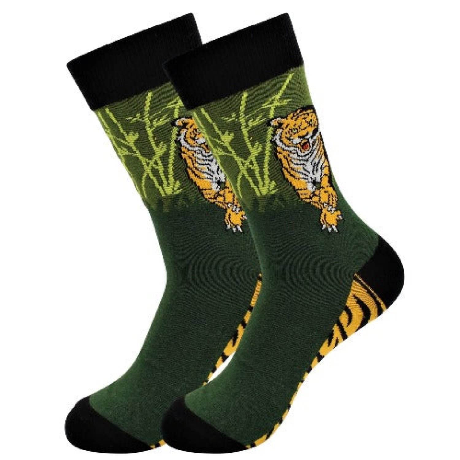 Real Sic - Tiger Green Socks