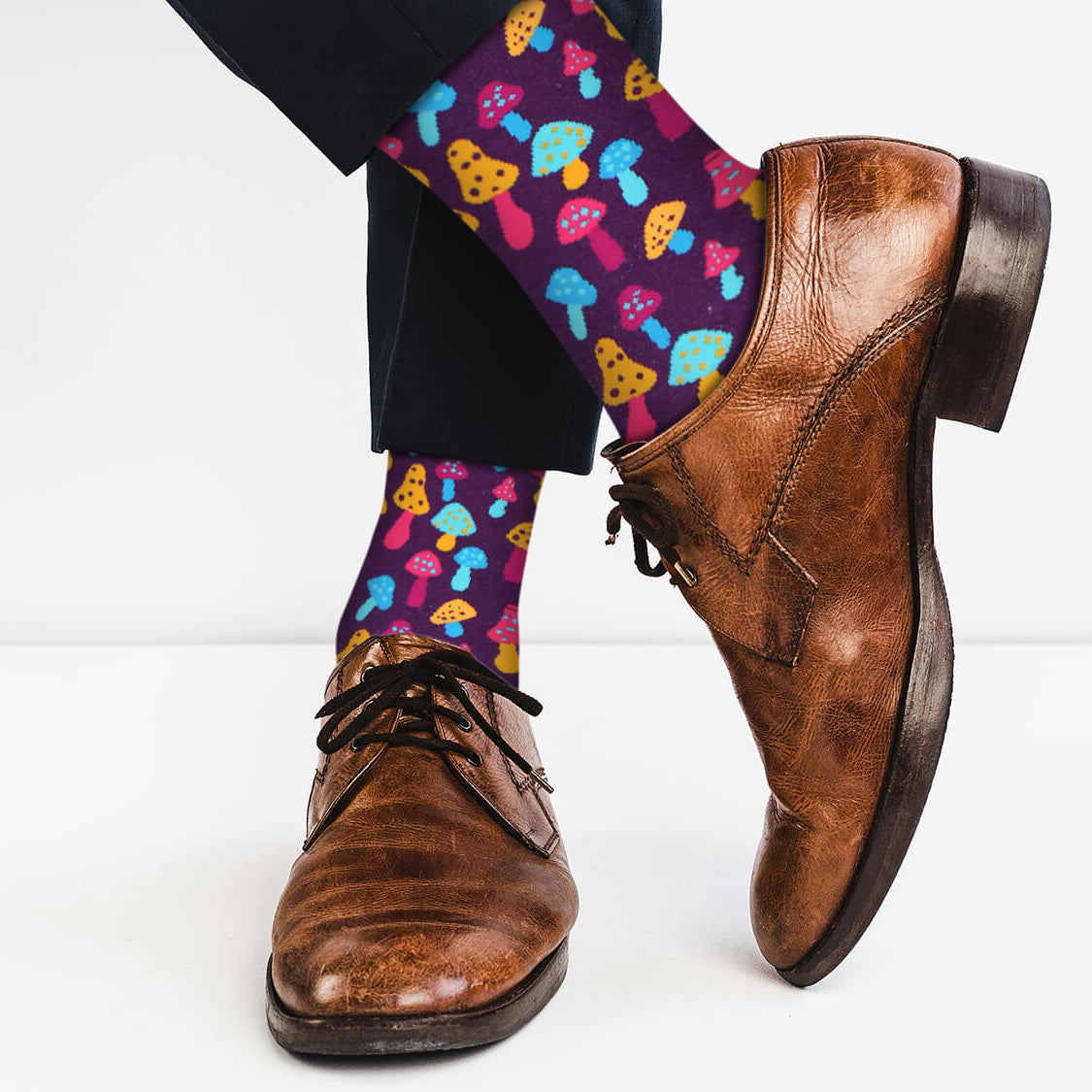 Real Sic -Trippy Mushroom Socks