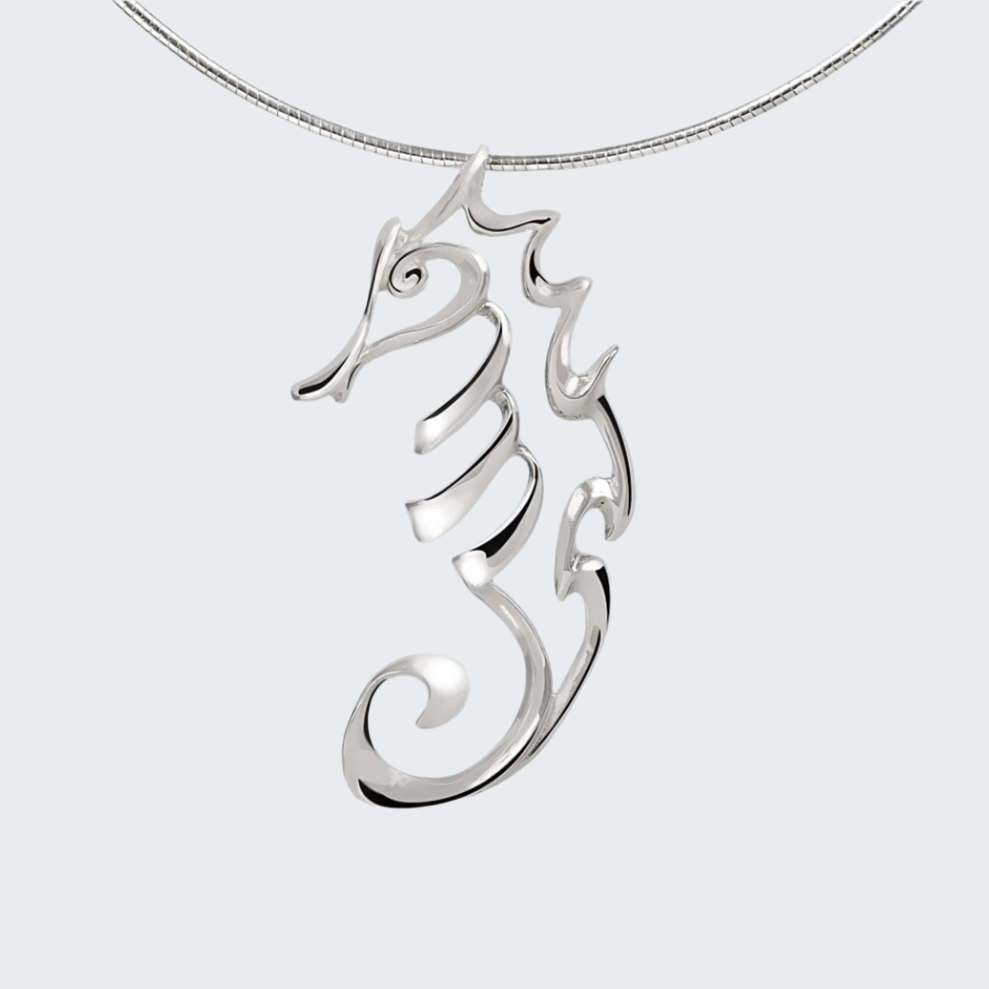 Seahorse Necklaces for Women Sterling Silver