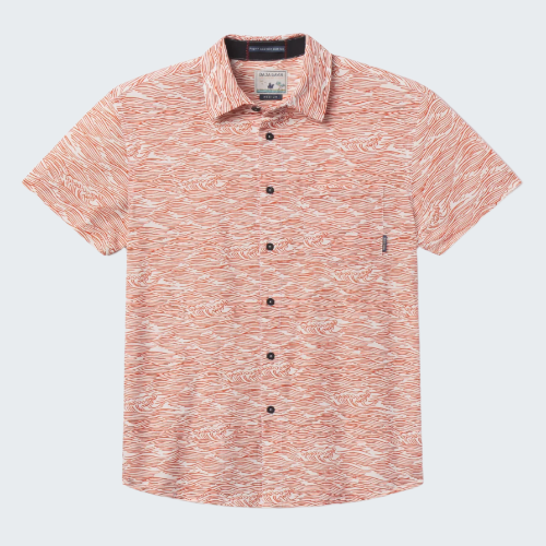 Roll Tides Ocre Seven Seas Button Up