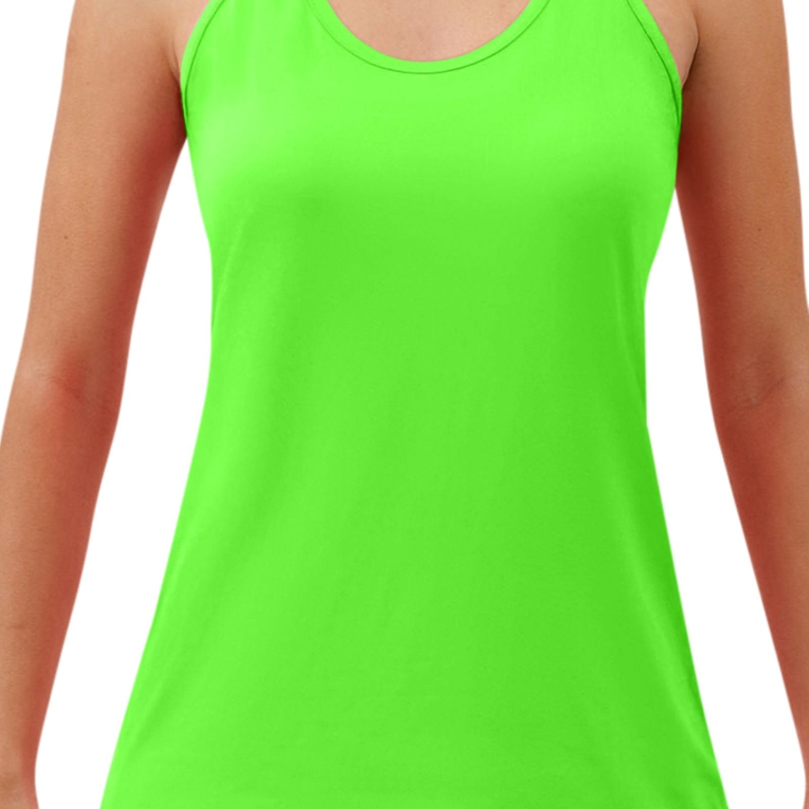Pickleball Bella Racerback Tank Gecko Green