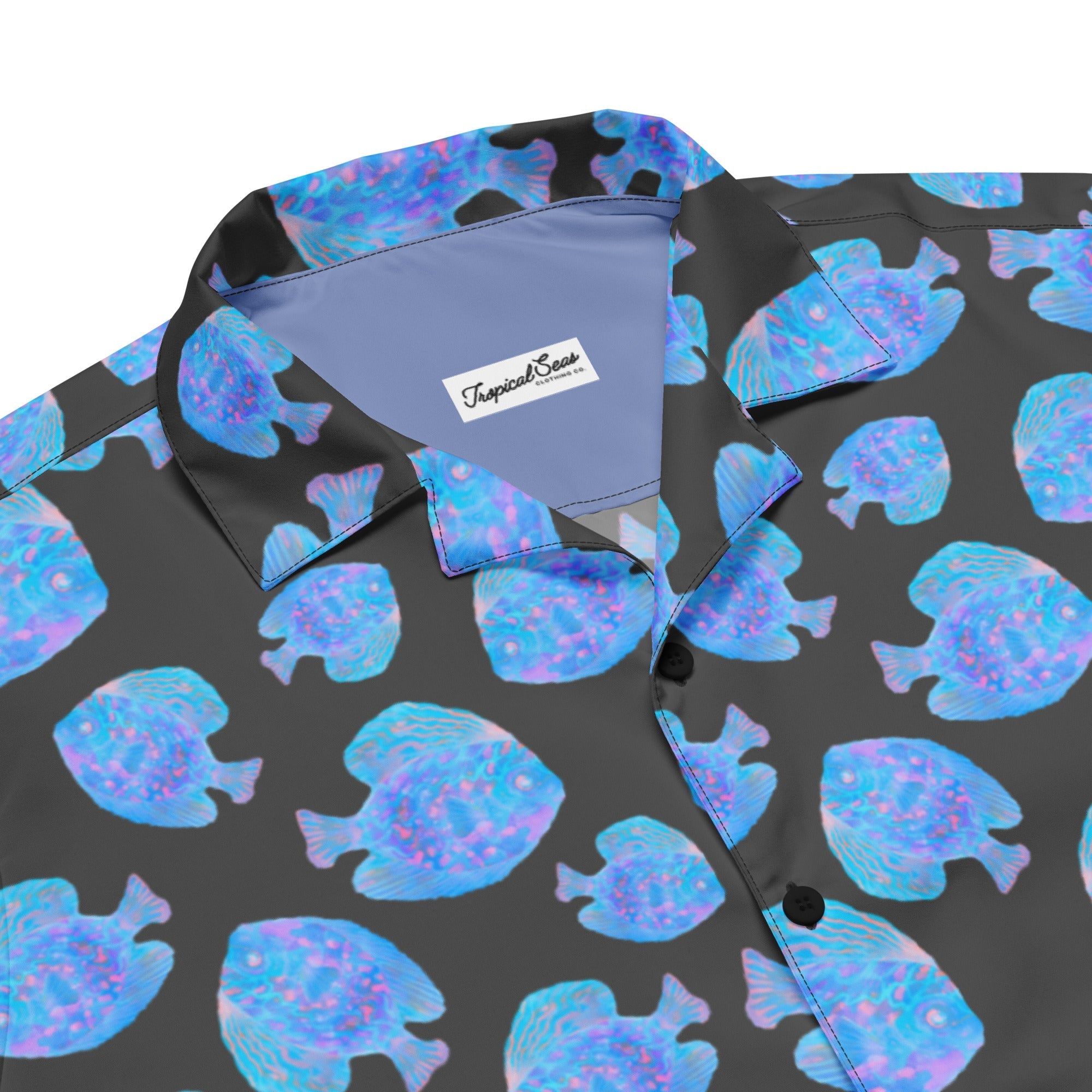 Night of Damsels Button Down Hawaiian Shirt