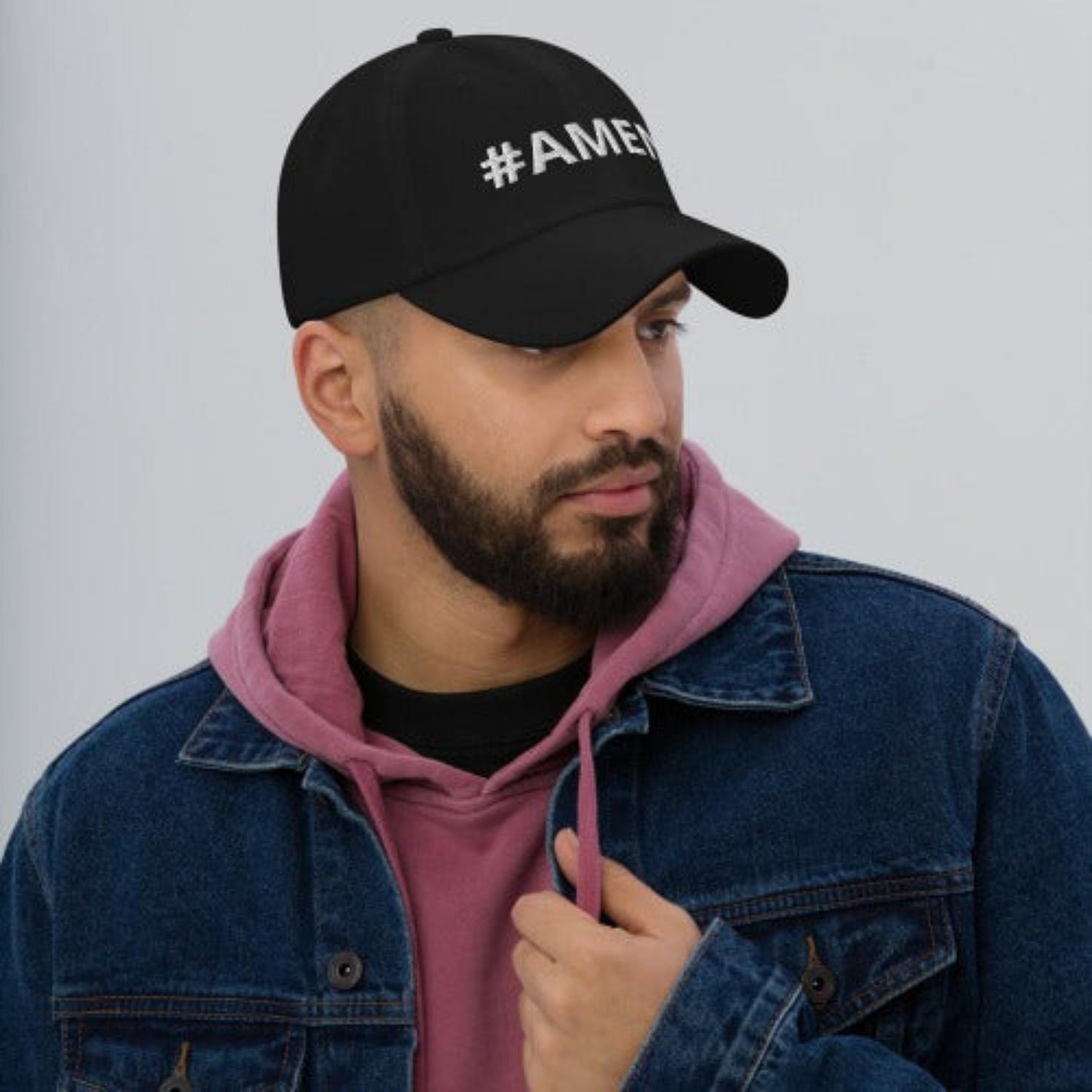 #amen Adjustable Snapback Hat