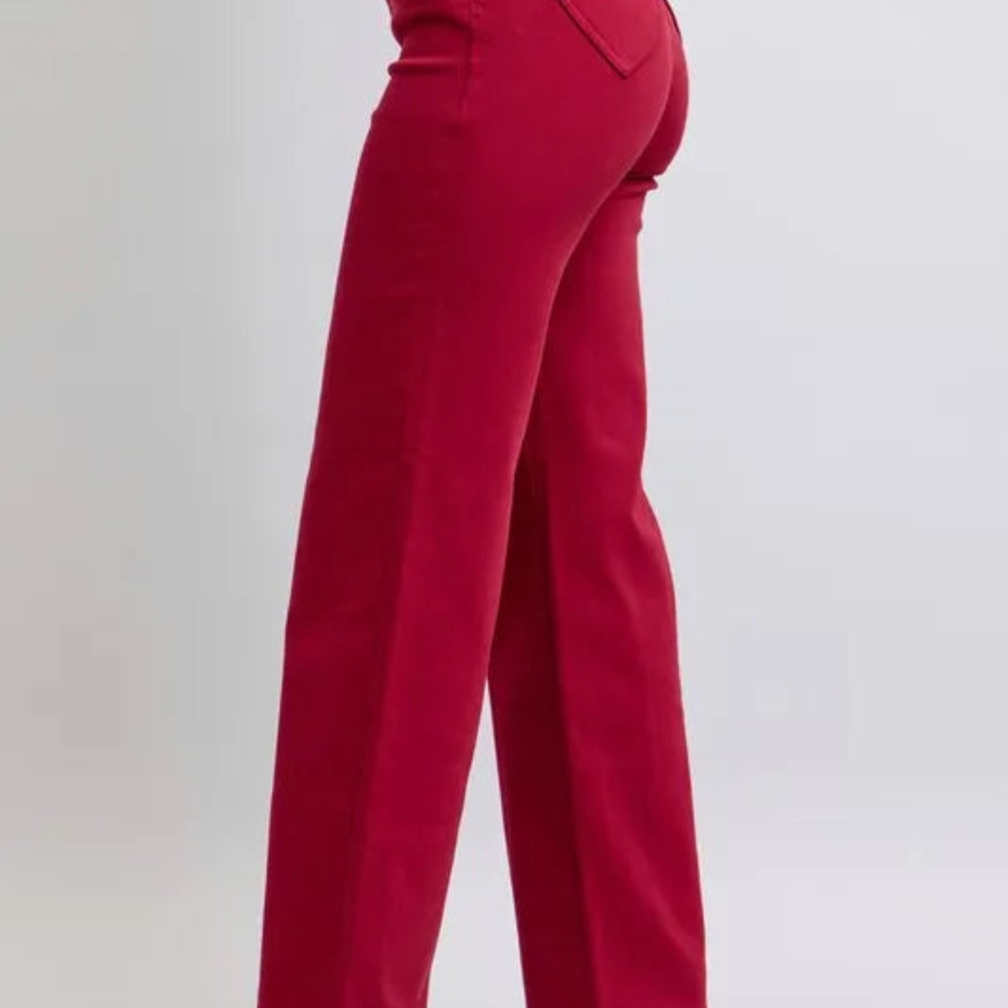 Judy Blue Full Size High Waist Heart Shaped Back Pockets