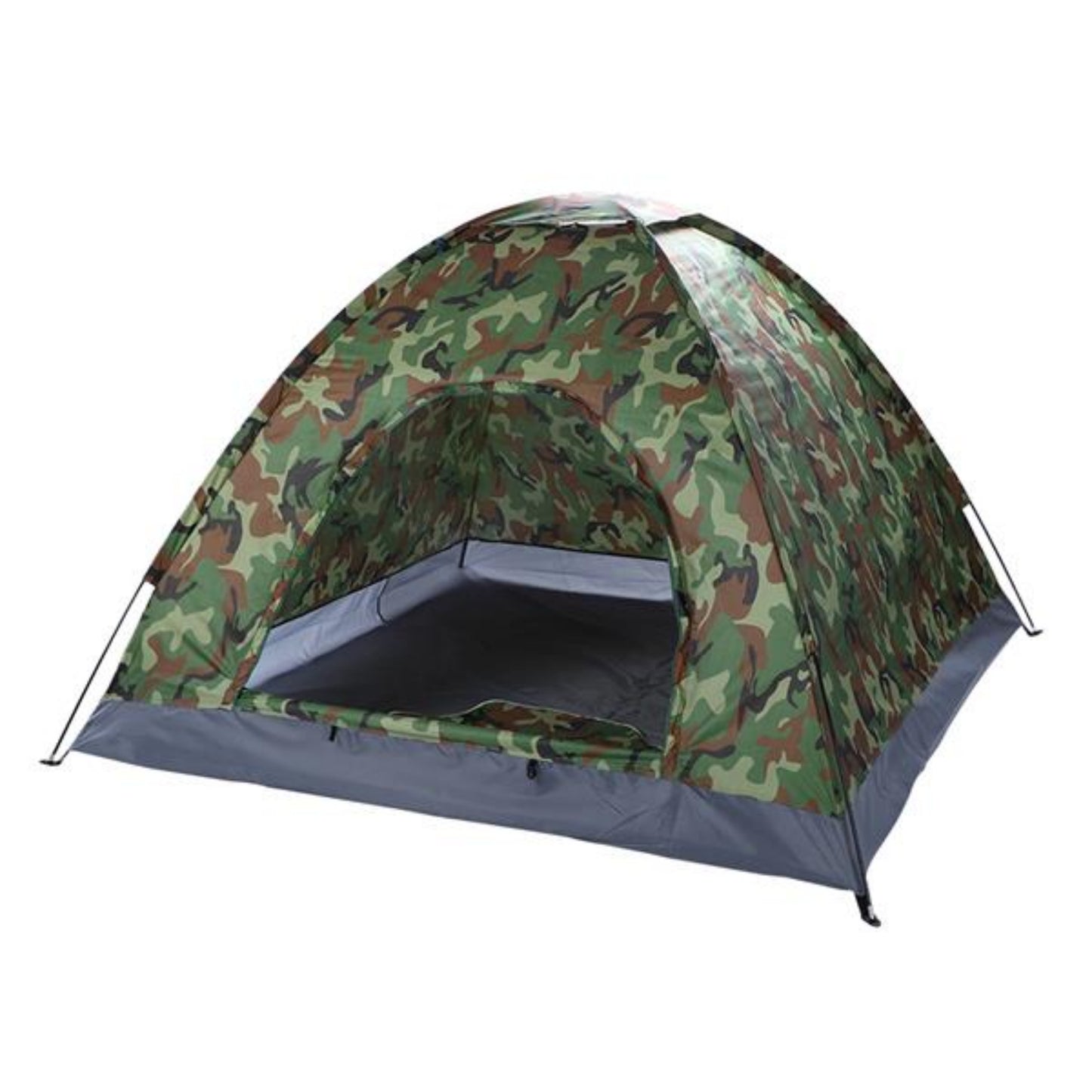 Camping Dome Camouflage Tent for up to Four