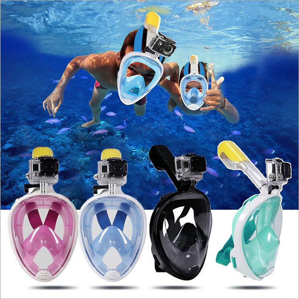 Diving Scuba Mask Anti-Fog Equipment in Green