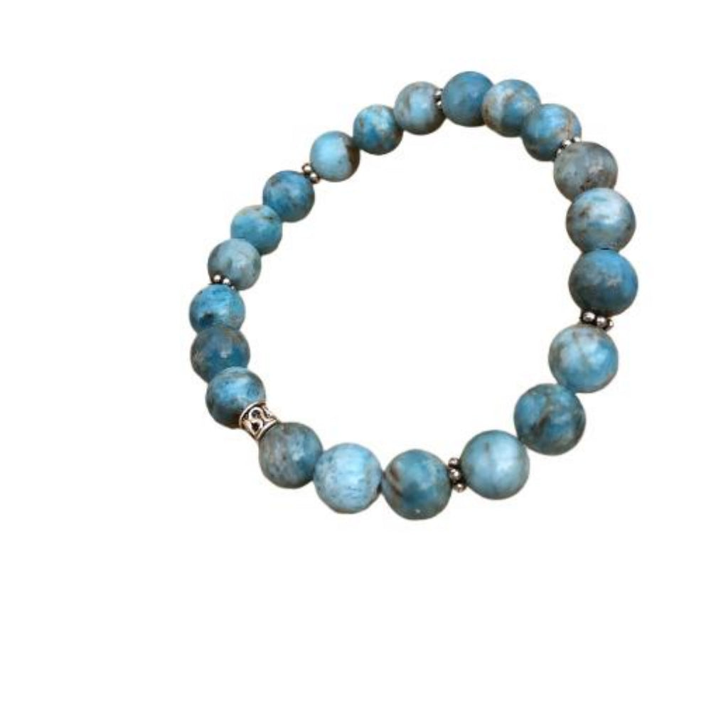 Blue Apatite Stretch Bracelet