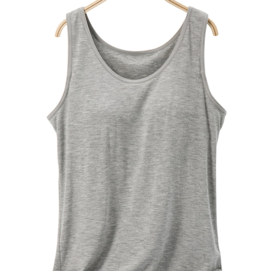 Scoop Neck Wide Strap Tank