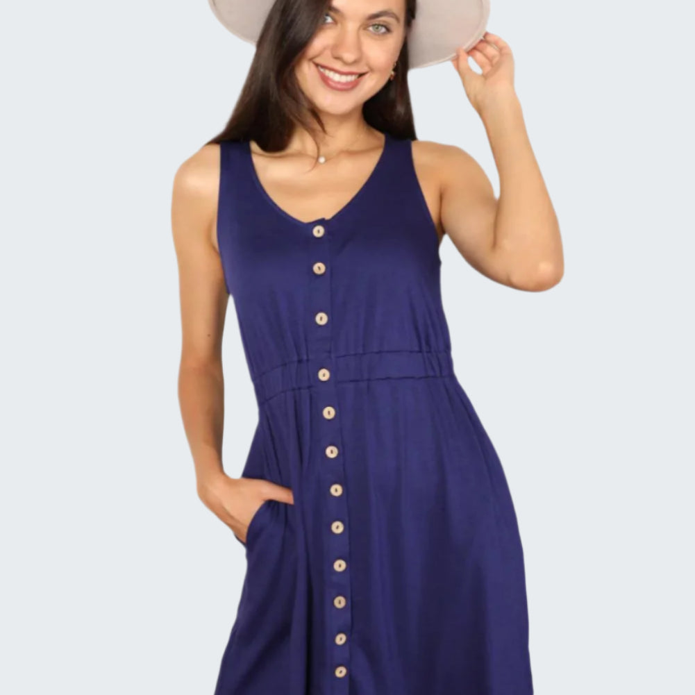 purple dress