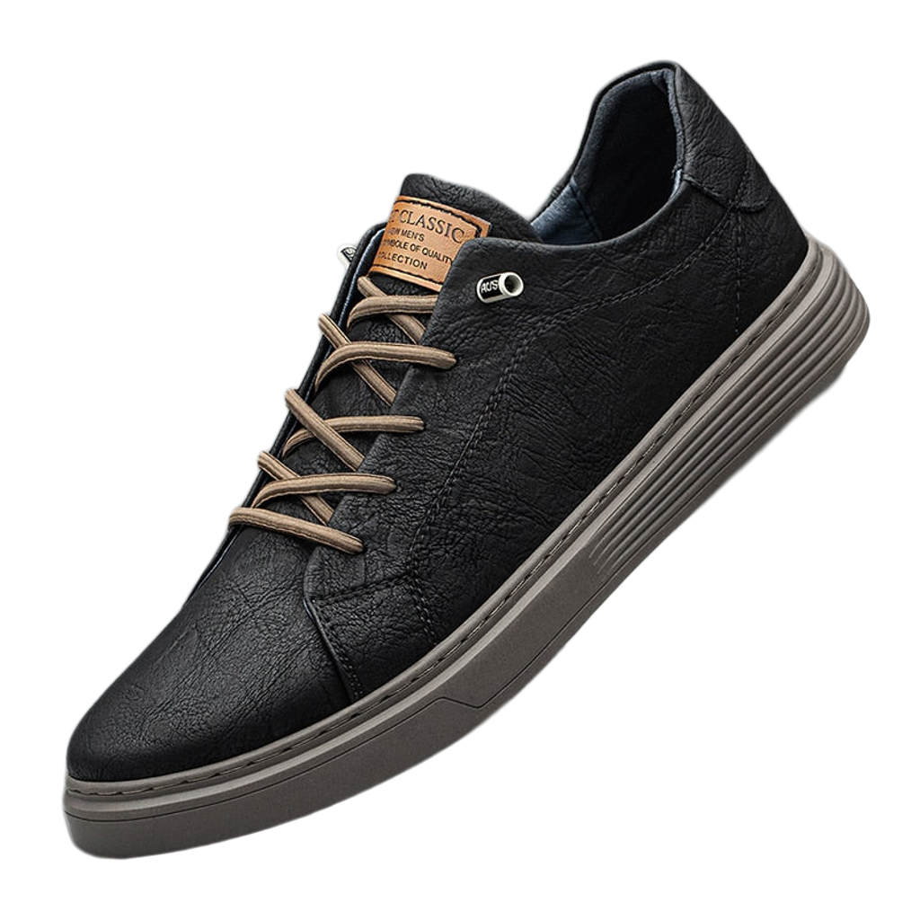 Lace Up Oxford Leather Shoes