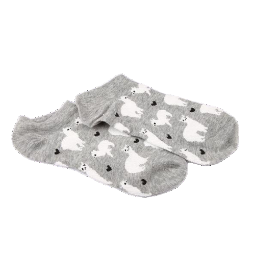 Alpaca Love Cotton Socks