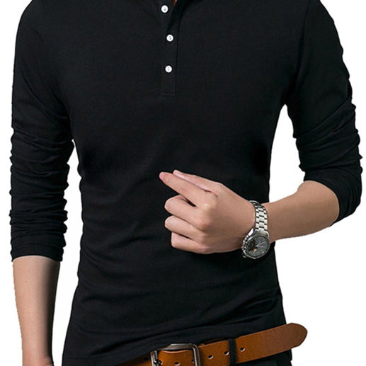 Solid Long Sleeve T-Shirt