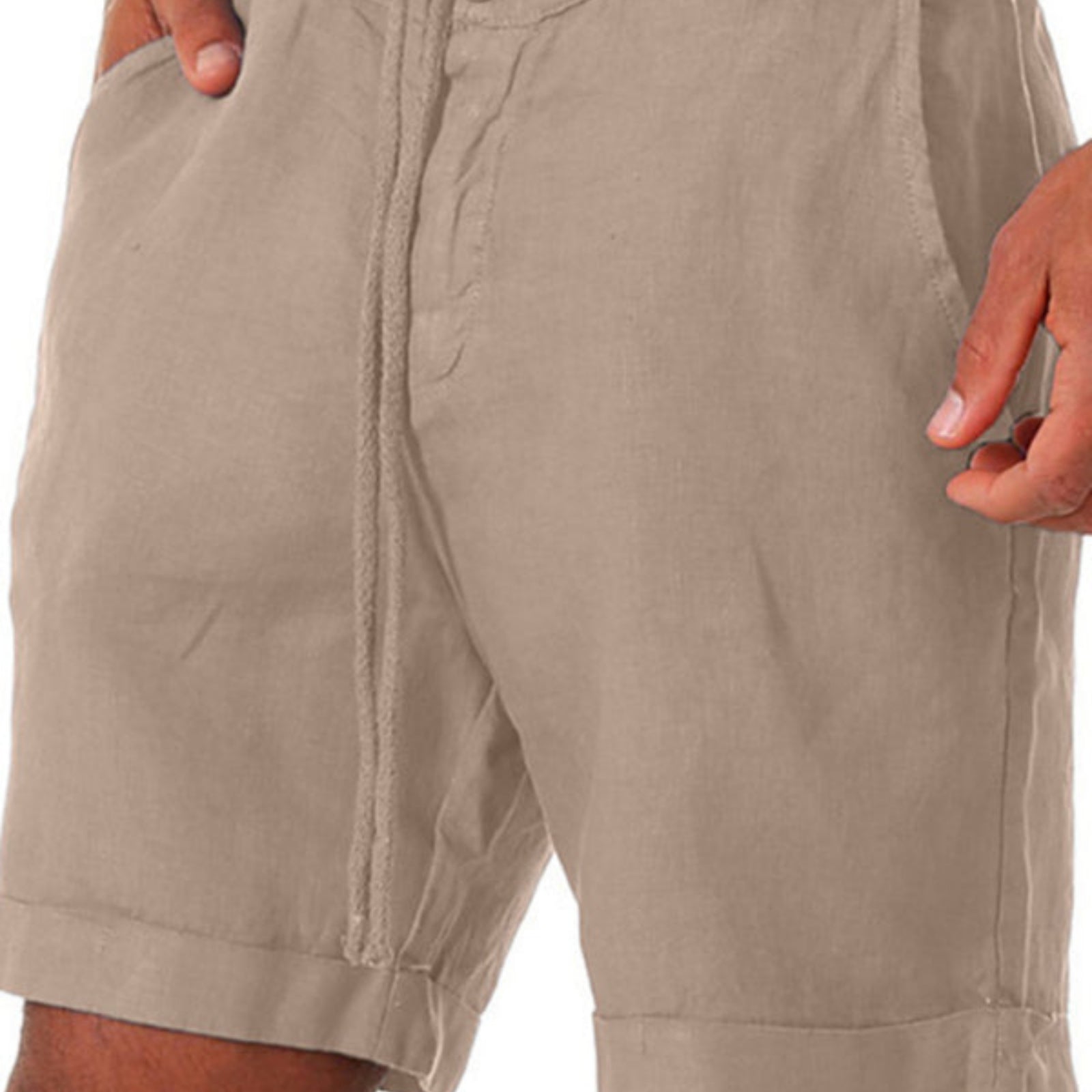 tan shorts