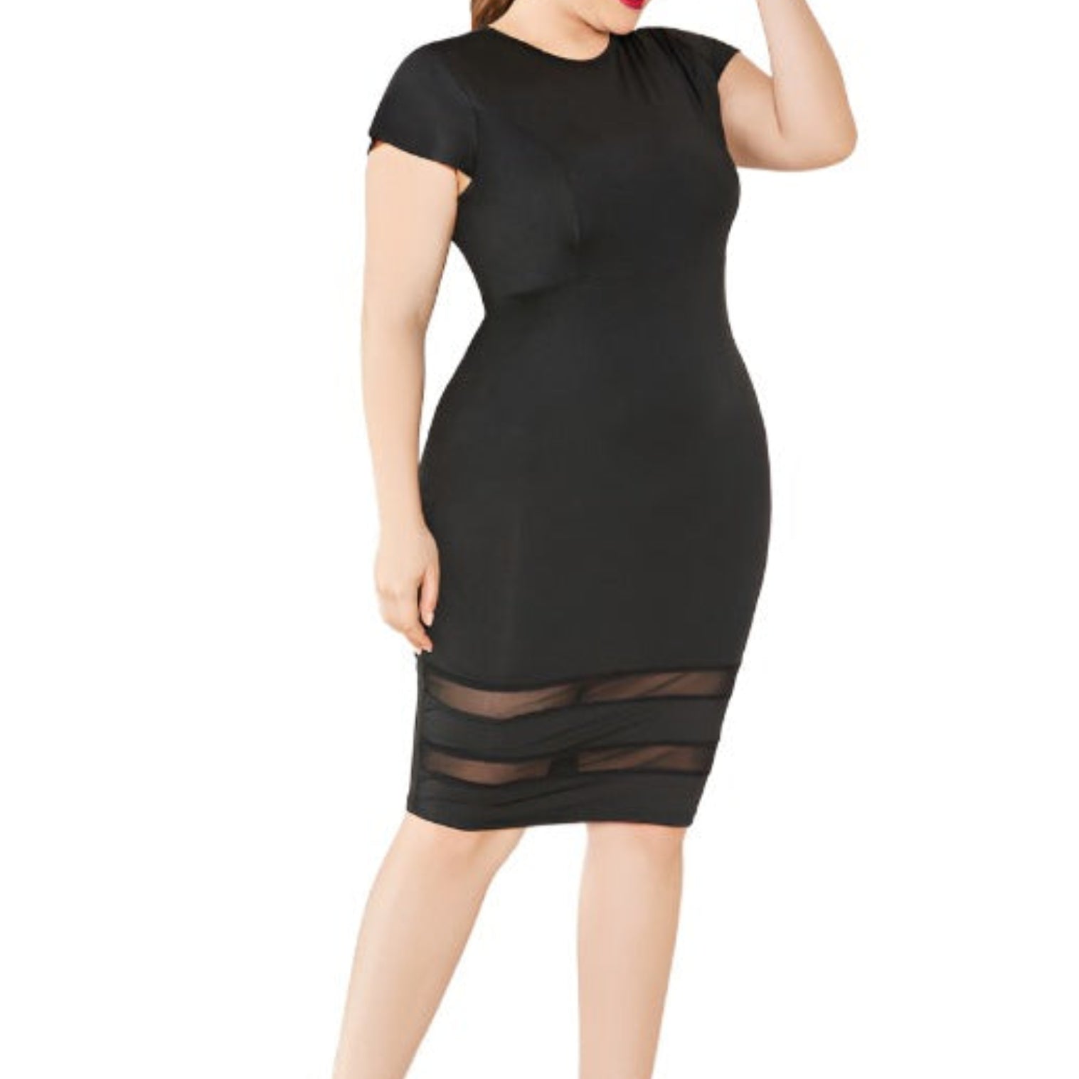 black dress