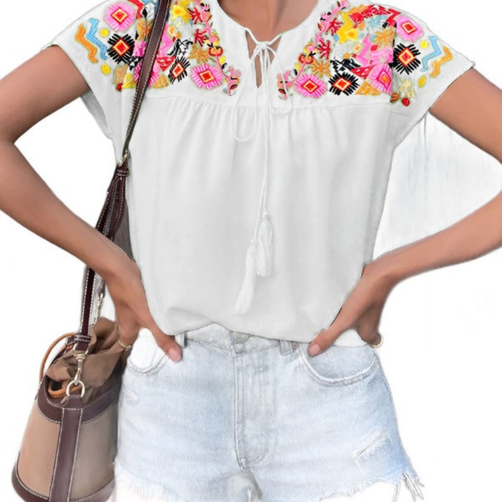 white shirt