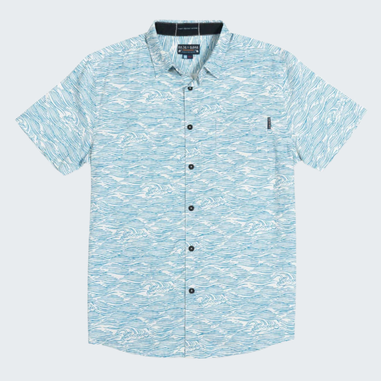 Roll Rides - Light Blue Seven Seas Button Up