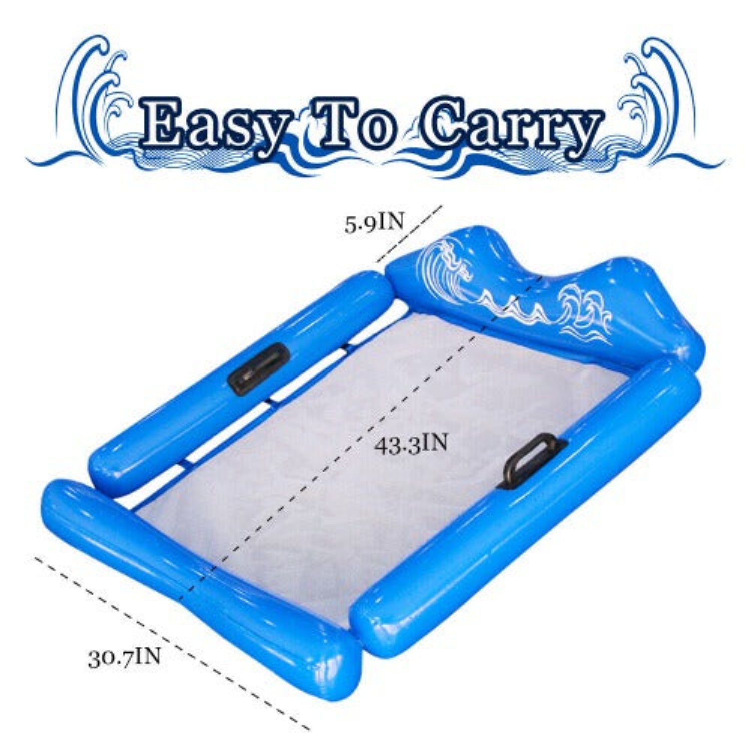 Foldable Water Inflatable Bed Raft