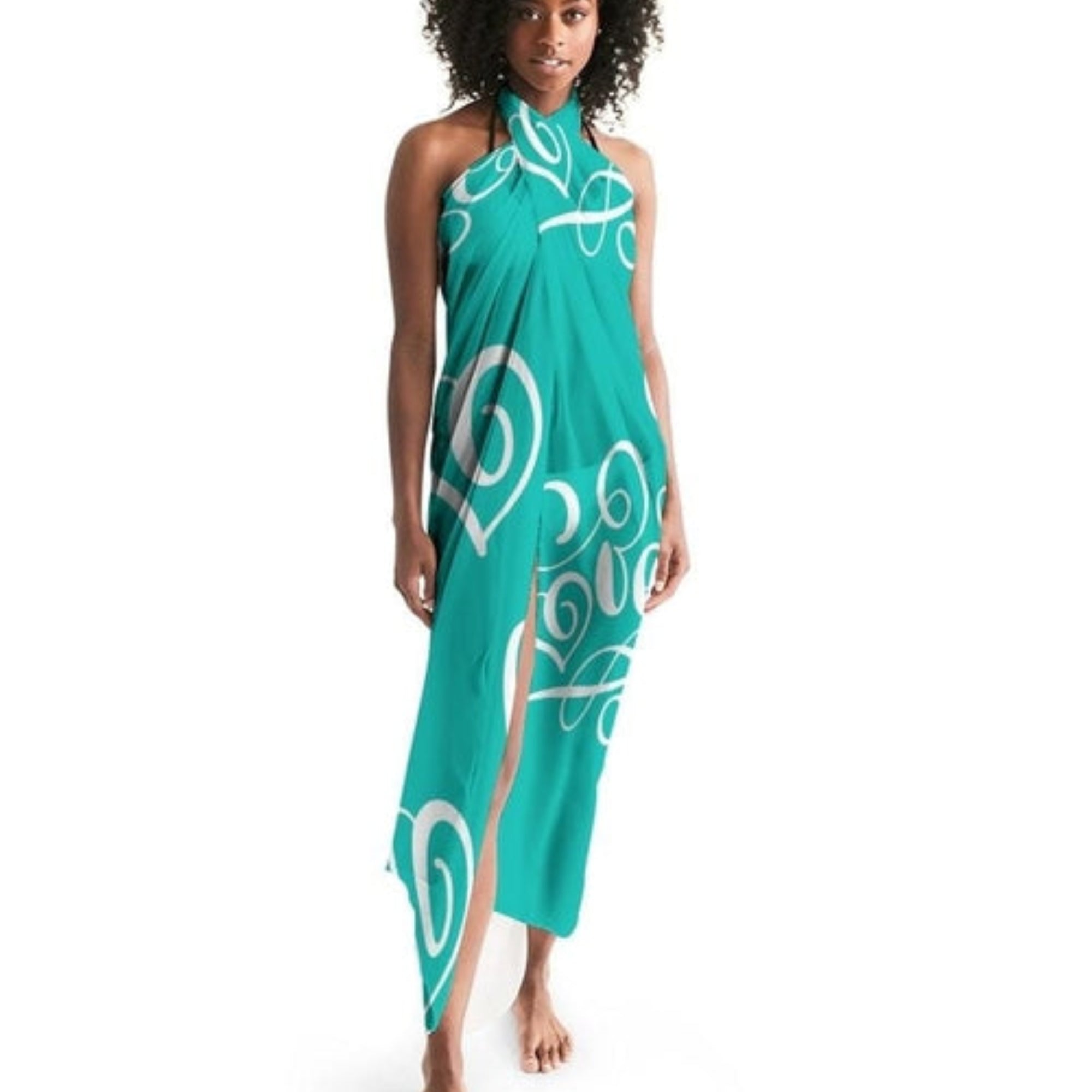 Sheer Love Green Swimsuit Cover Up