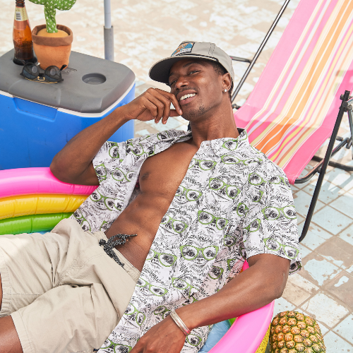 Sloth Meister Seven Seas Button Up