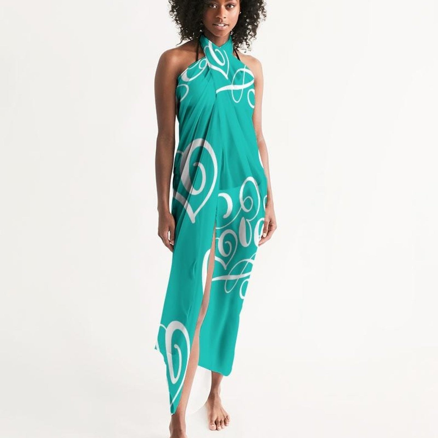 Sheer Love Green Swimsuit Cover Up