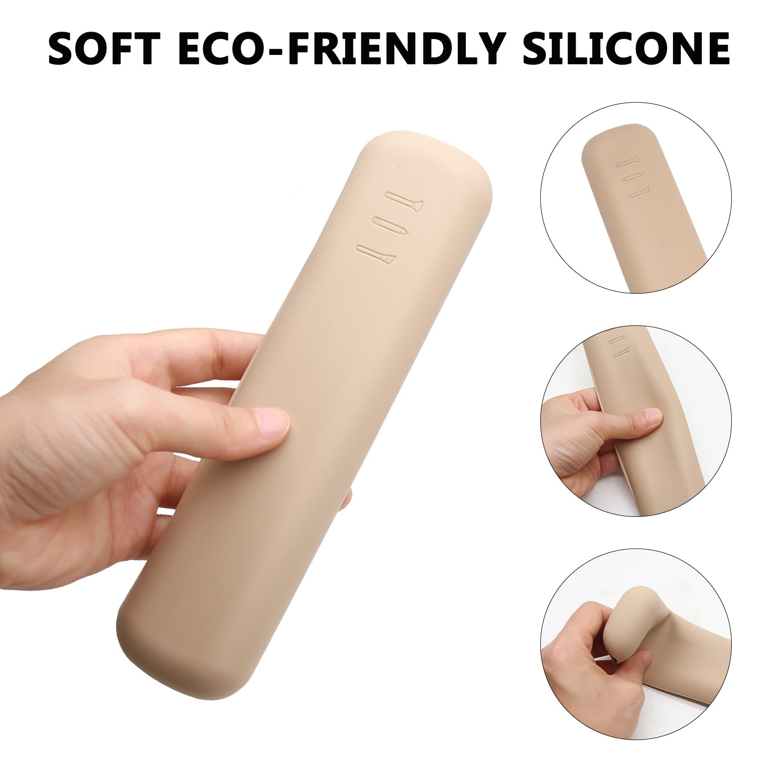 Portable Silicone Travel Makeup Cosmetic Brush Holder - Sun of the Beach Boutique