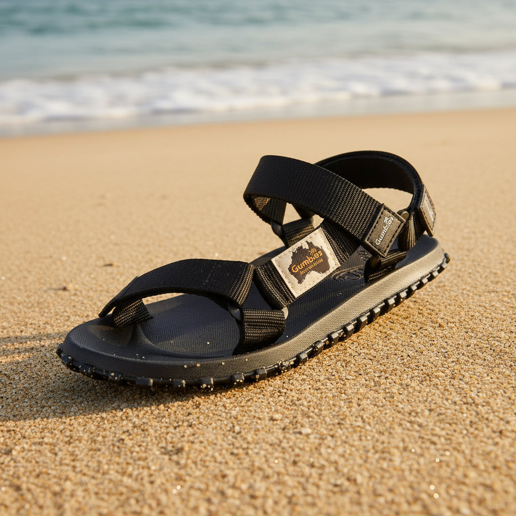 Gumbies Scrambler Sandals Women's Black