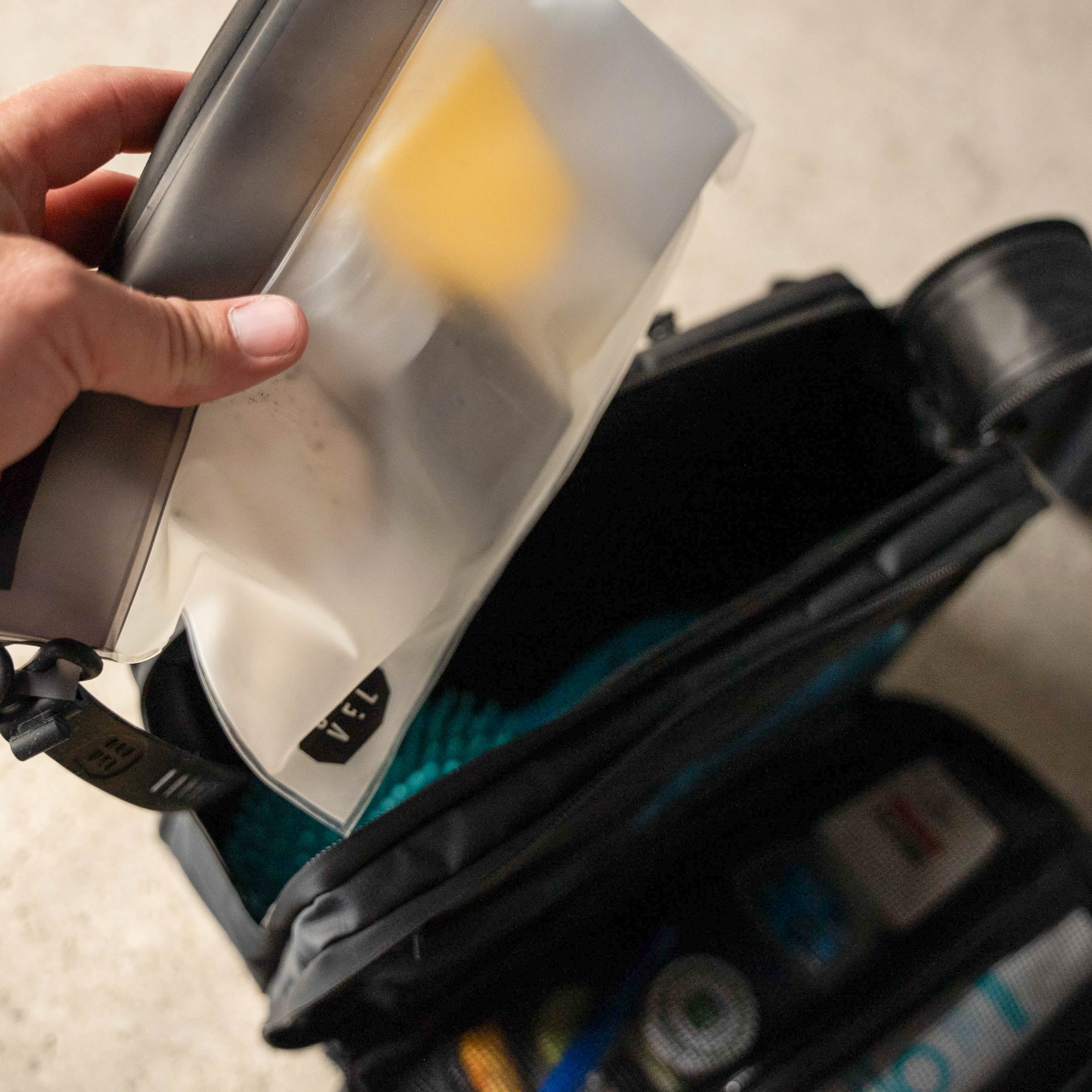 Gravel The Pouch 3-1-1 TSA Compliant Shower Bag