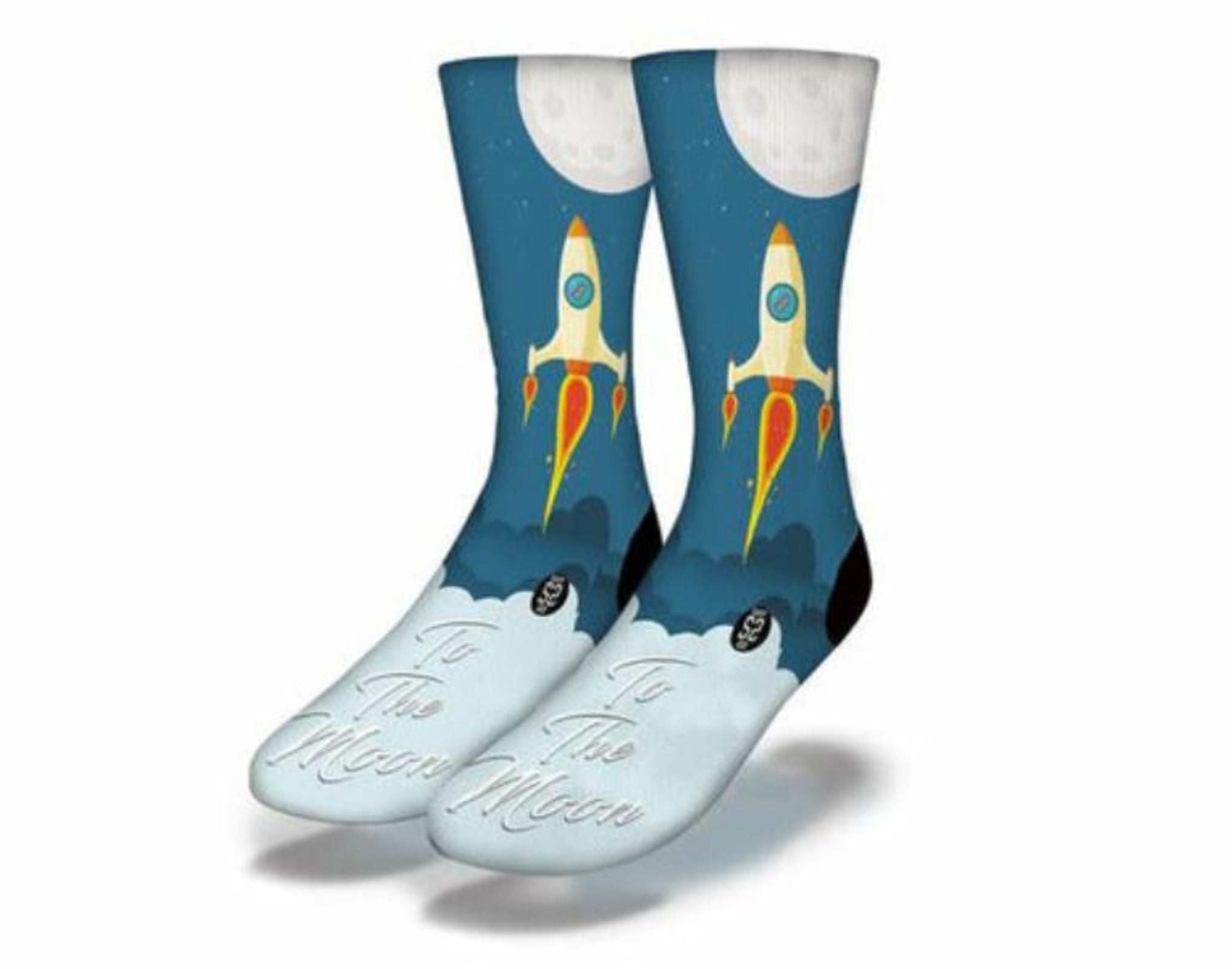 to the moon socks