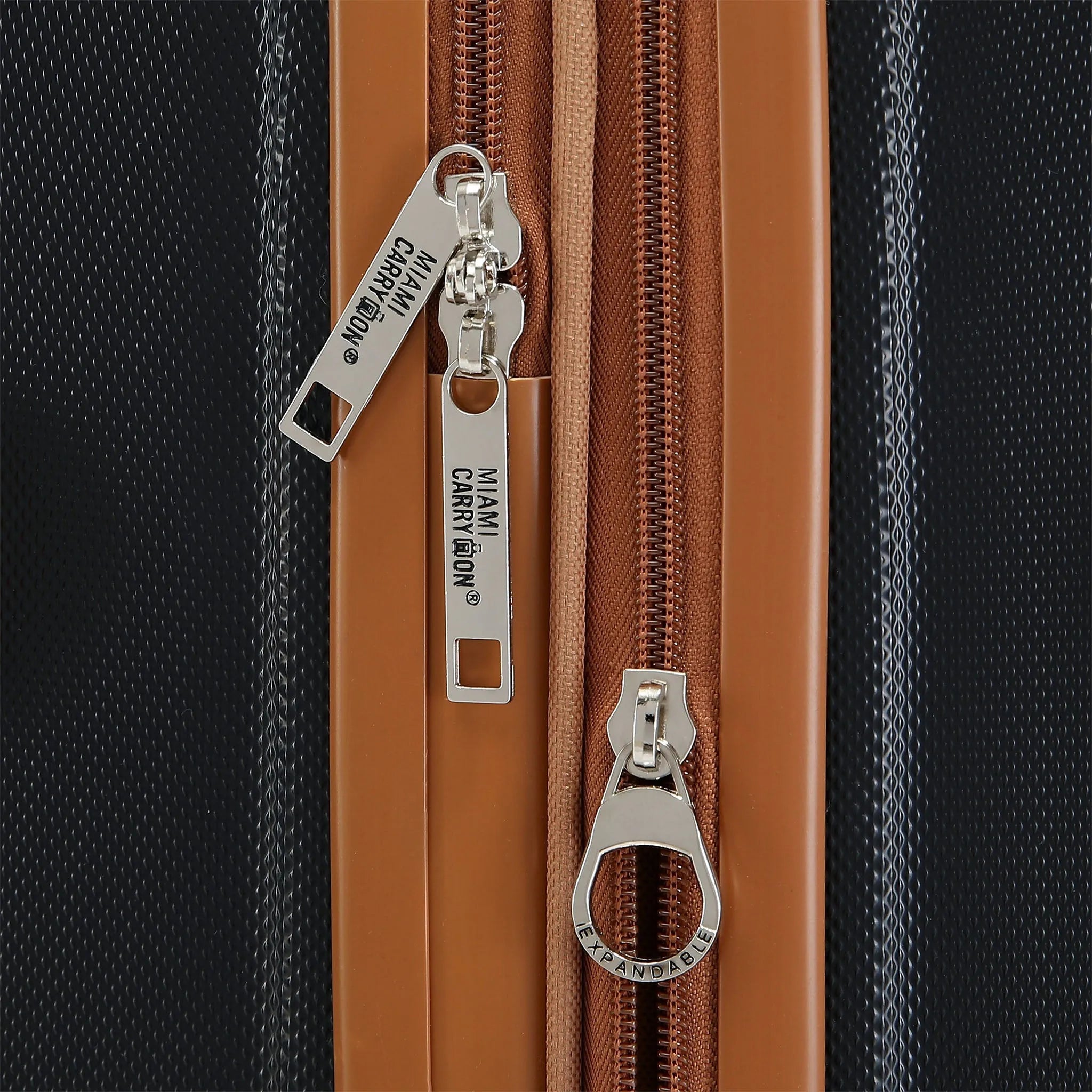 Collins Three Piece Expandable Retro Luggage Set